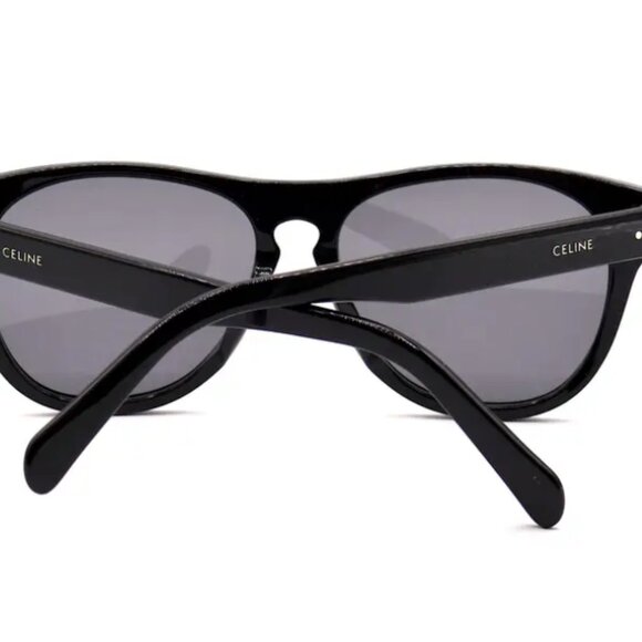 NEW CELINE PARIS CL40102F 01A BLACK AUTHENTIC SUNGLASSES - Picture 3 of 7